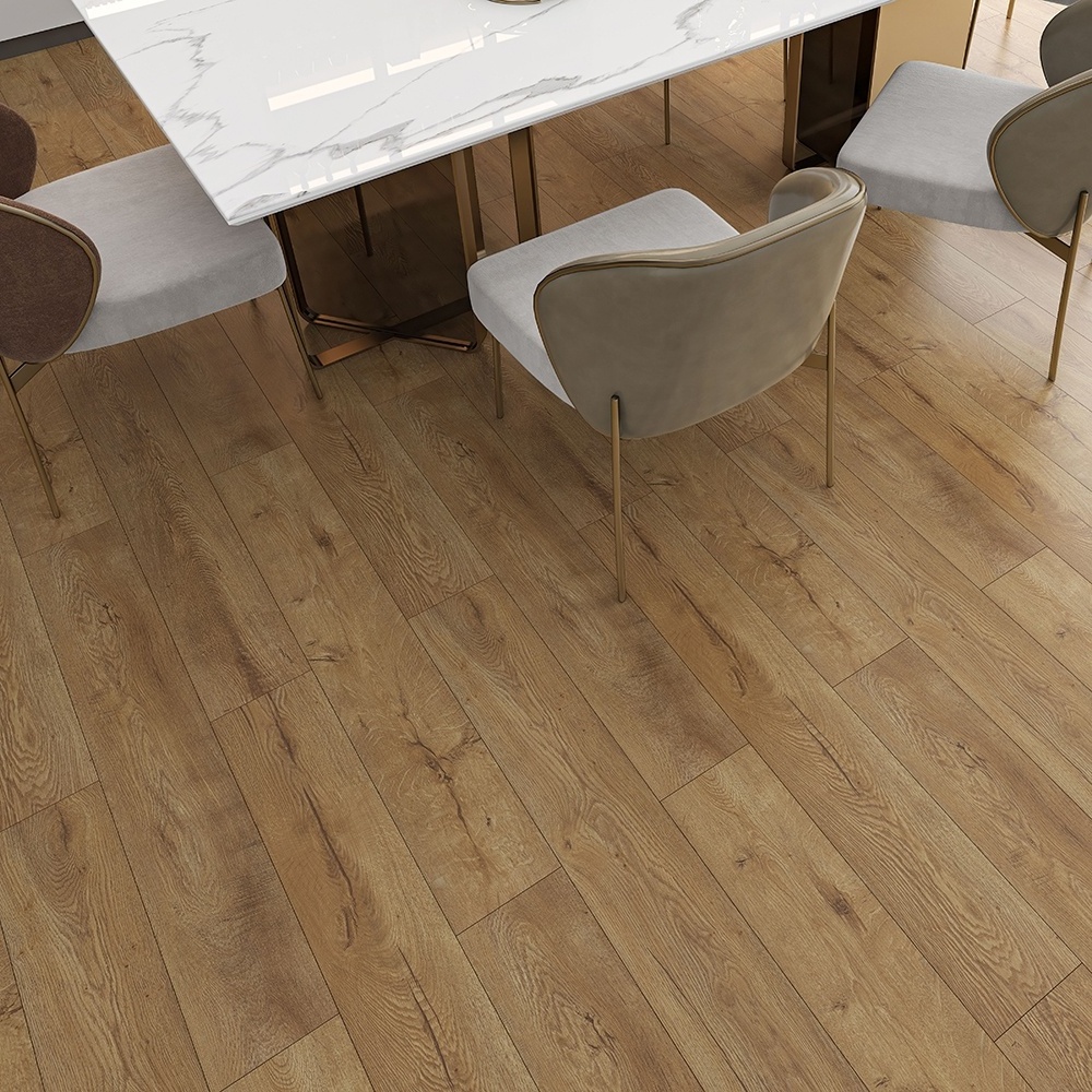 China laminate flooring factory 6.2mm MDF laminate flooring kitchen special fireproof and waterproof