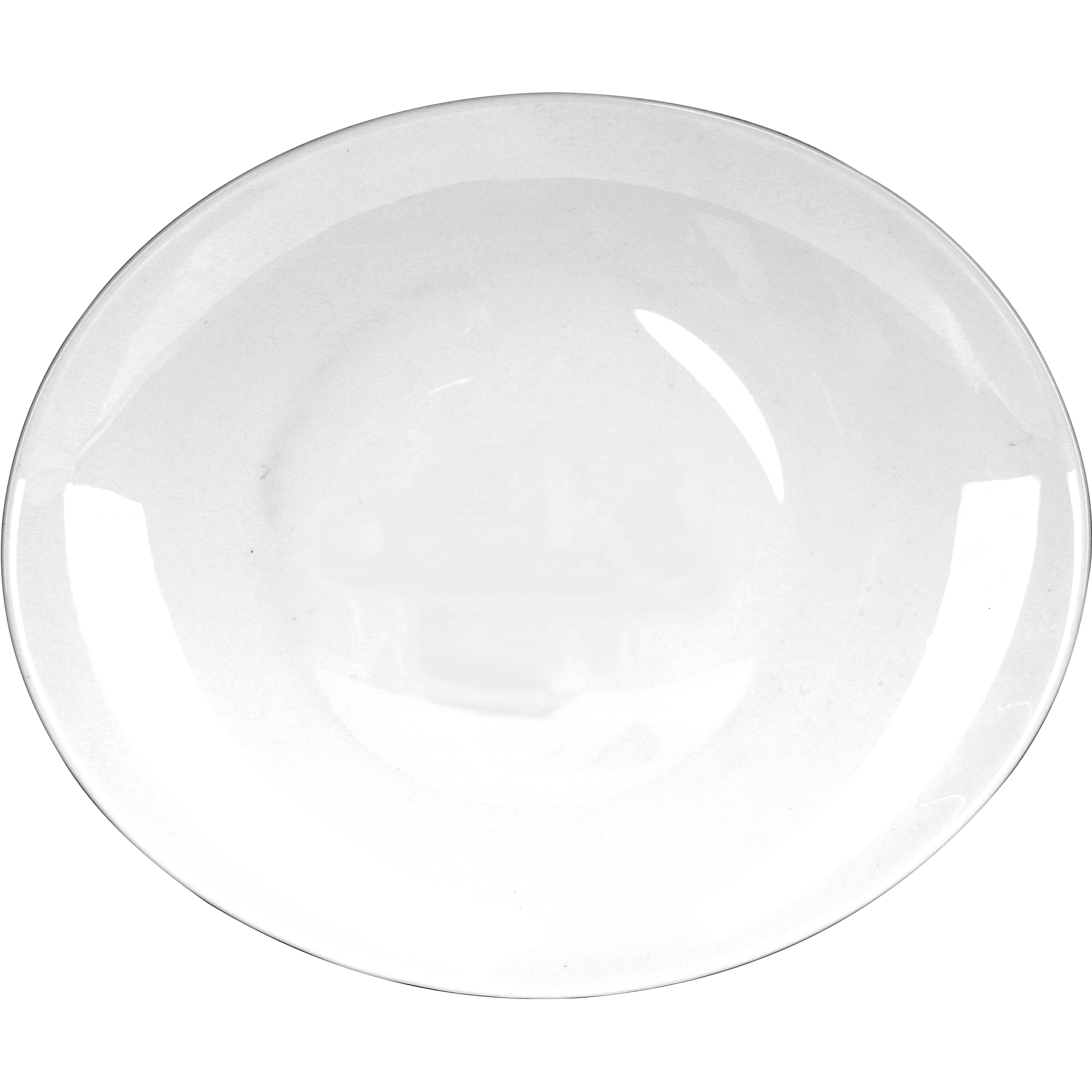 tempered heat resistant 10.5 inch round flat white opal glass plate printing dinner dish for home milky glassware side plates