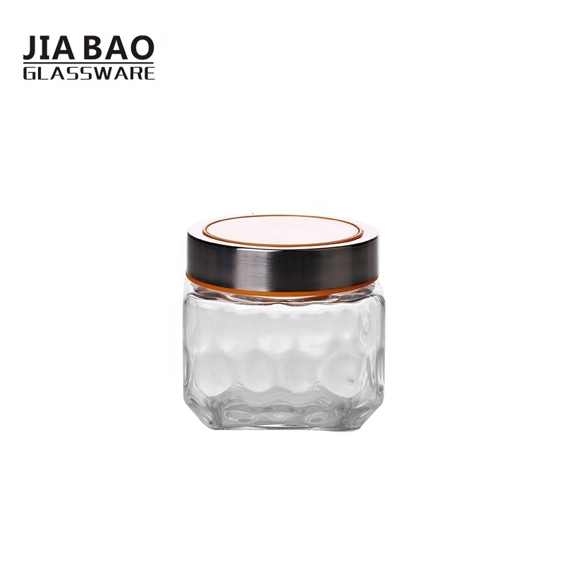 800ml glass storage glass bottler bella honey storage jar with lid kitchen use glass jars withsealed  lid for home hotel use