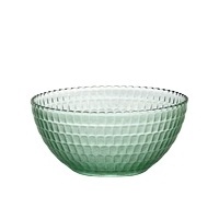 Stock glass fruit bowls with spray color fruit bowl dinner dish engraved bowl pink salad glassware dinnerware set