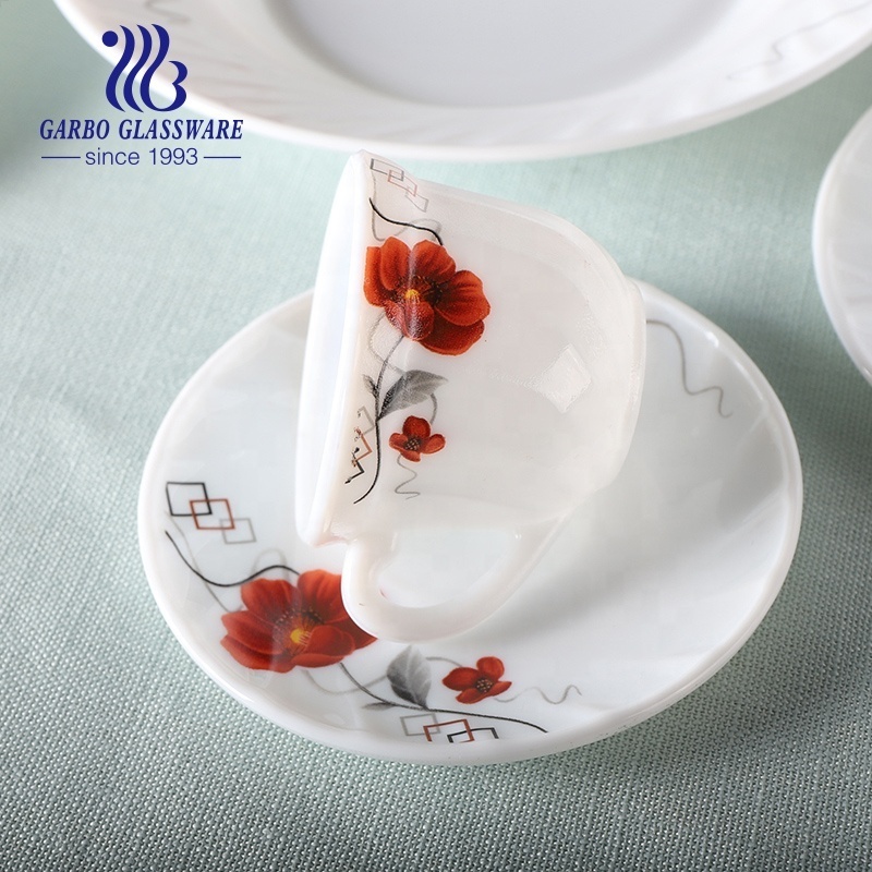 oval glass plate opal dinnerware using fish plate for home and restaurant high quality glassware opal glass dish bowl