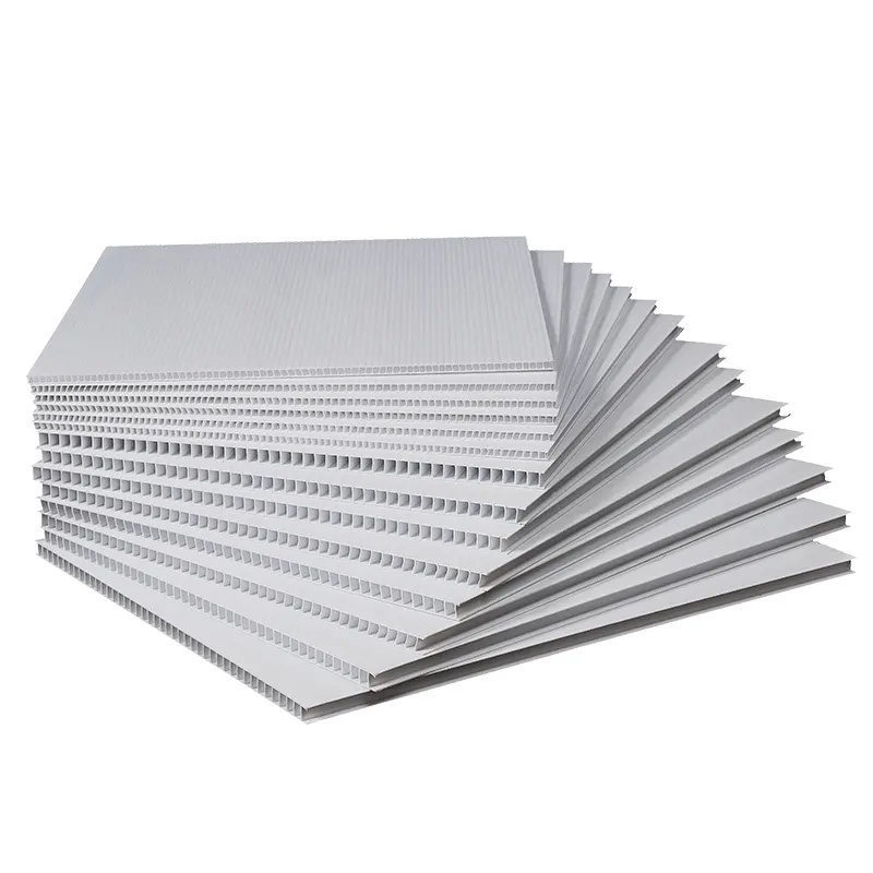 PP Material 2mm 3mm 4mm 5mm 6mm polypropylene plastic correx sheet corrugated plastic Board