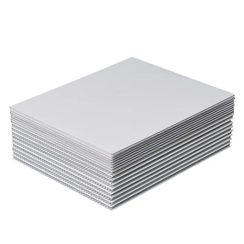 PP Material 2mm 3mm 4mm 5mm 6mm polypropylene plastic correx sheet corrugated plastic Board