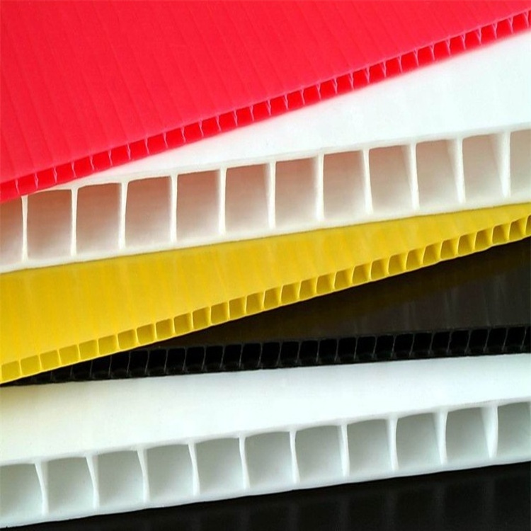 pp corrug corrugated plastic hollow sheet board 4mm 3mm 1mm 0.5mm rigid polypropylene sheet lightweight pp plastic sheets