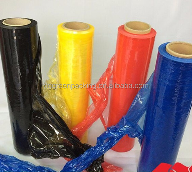 Golden supplier jumbo roll pe wrap lldpe clear plastic stretch film pack stretch film for packing