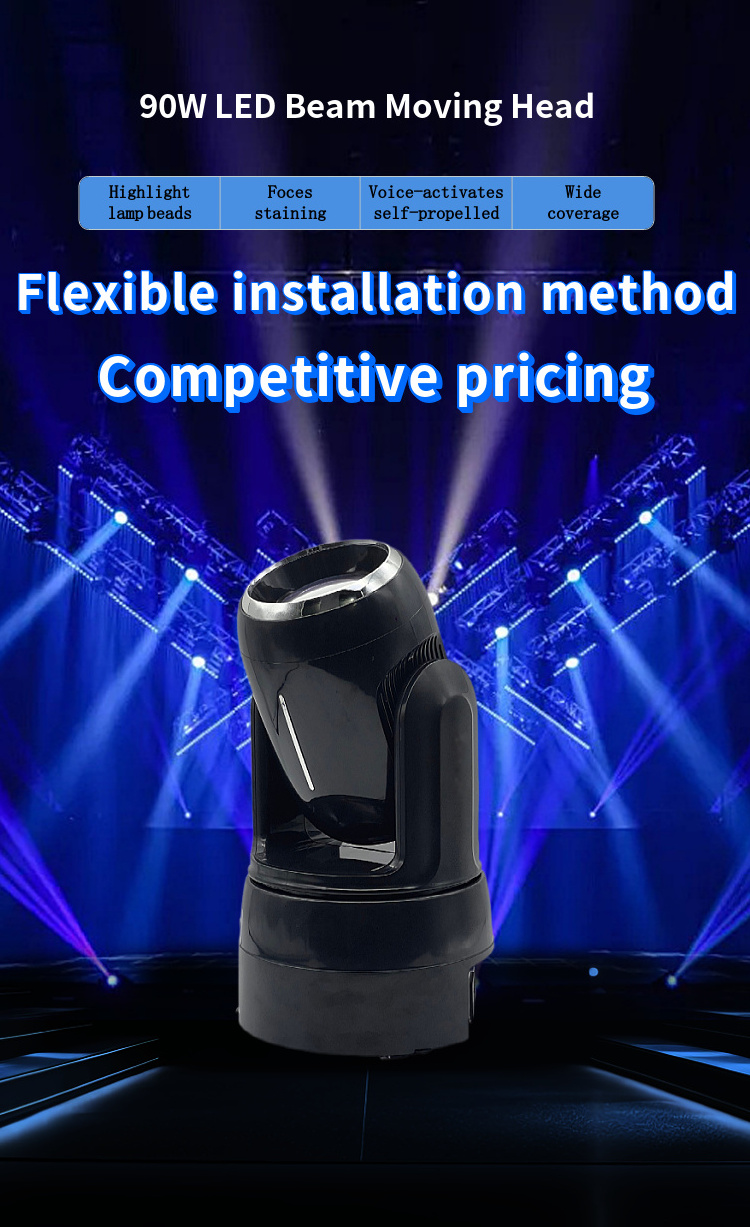 Lighting High-Bright Spot for Party Disco Club Wedding Holiday for Hotels 110W Mini Moving Head Projector Lighting