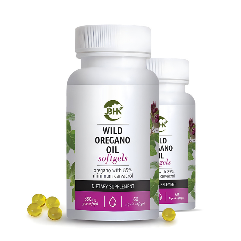 OEM / OEM Wild Oregano Oil Softgels Capsules. High Carvacrol and Quality dietary supplement