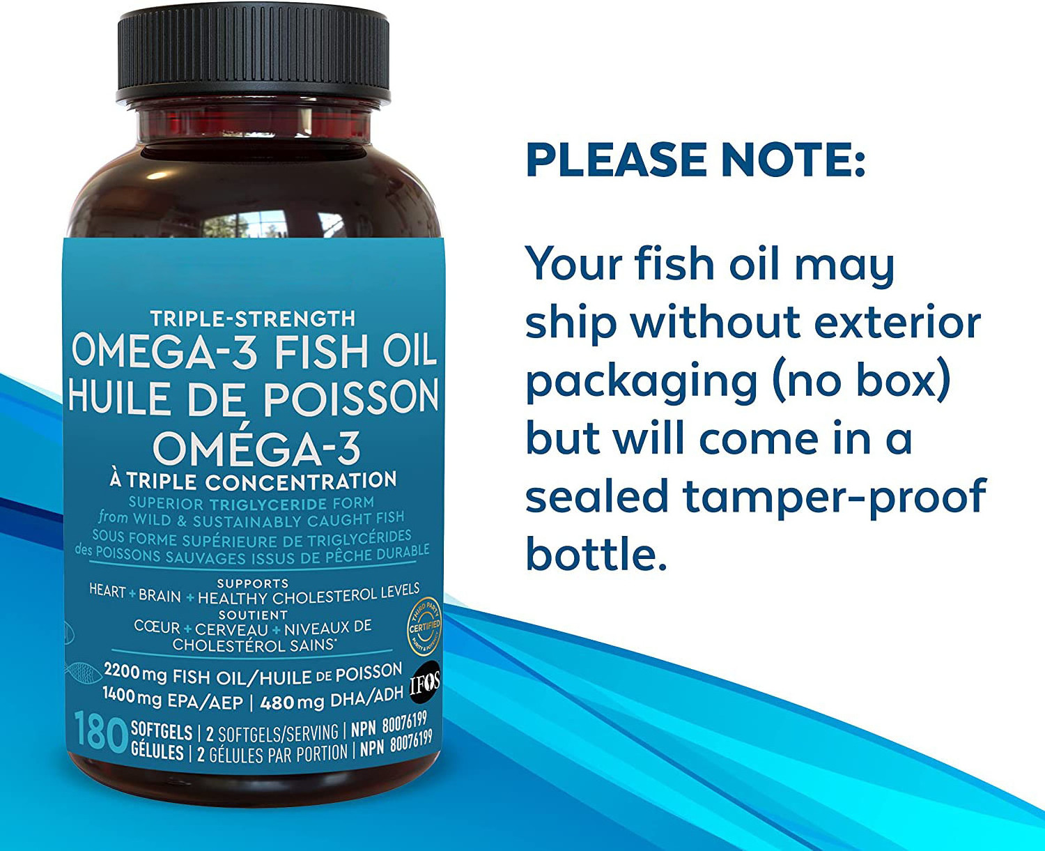 Health Care Supplies Omegas Halal Kosher Fish Oil Capsules 1000Mg Natural Bounty Bulk Capsules Omega 3 Fish Oil Softgels