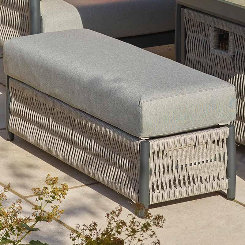 Rattan Furniture Outdoor Garden Modular Sofa Garden Furniture From China With Square Casual Dining Firepit Table