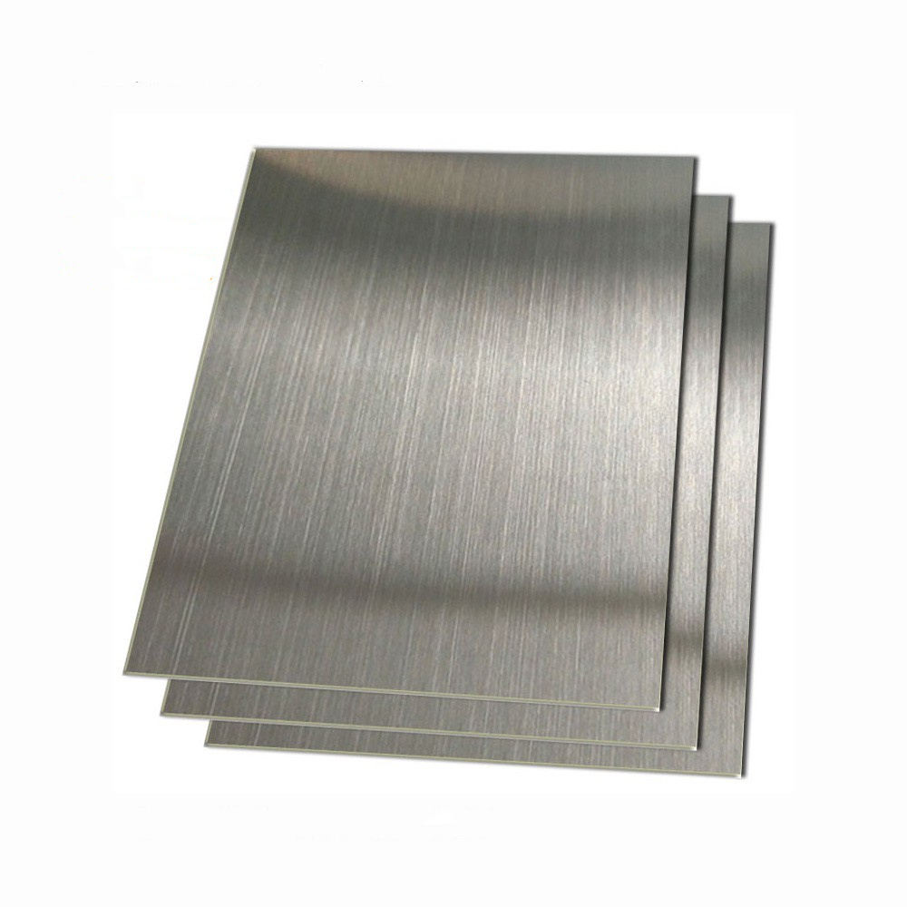 Stainless Steel Brushed Red Copper Plate Aisi 304 Golden Stainless Steel Sheet 0.3mm Gold Stainless Steel Sheet