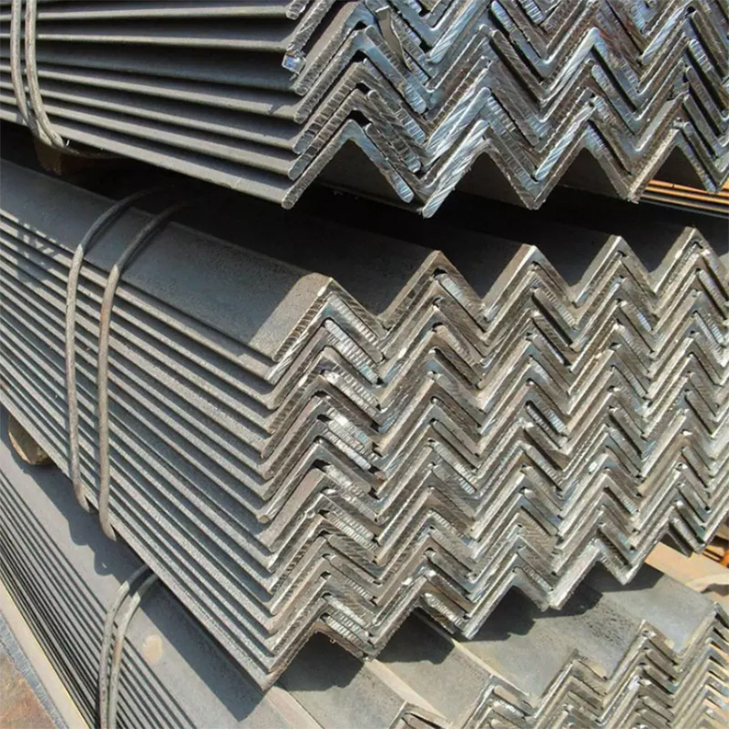 Hot dipped galvanized steel MS Angle Q235 A36 SS400 S235JR Steel Angle Bar Price