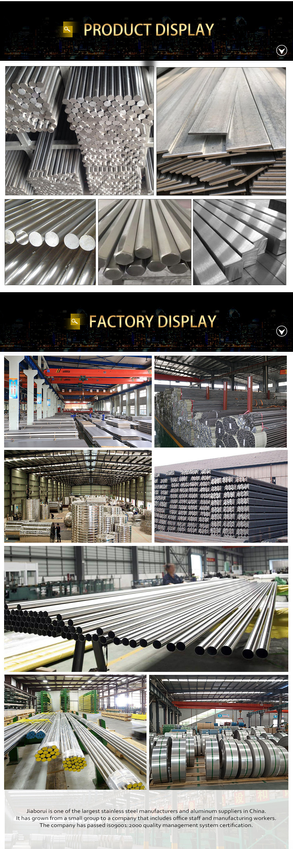 Factory direct sale support customization SUS440A SUS440B SUS440C SUS440F stainless steel bar