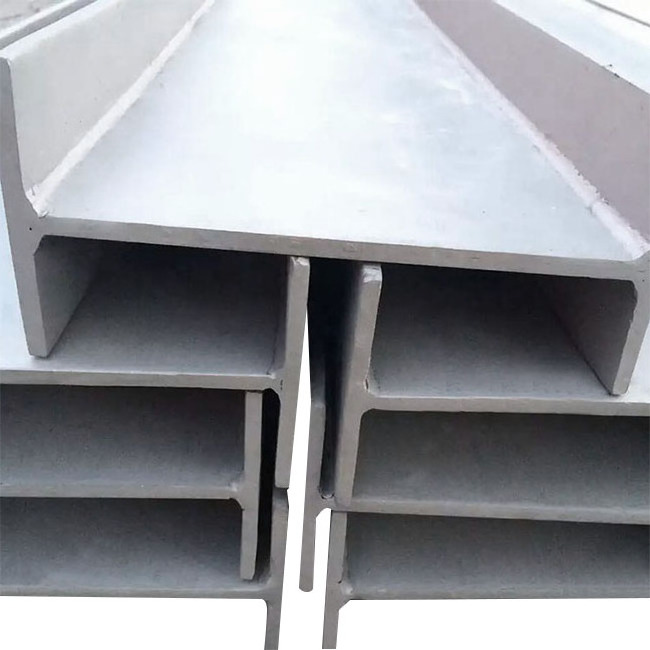 Structural steel beams standard size galvanized H-beam price per ton h iron beam i steel