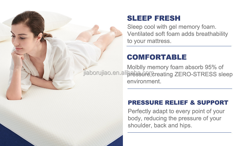 Thailand 100% pure natural  non-toxic  anti-mite bacillus prevention hypo-allergic memory  foam latex mattress