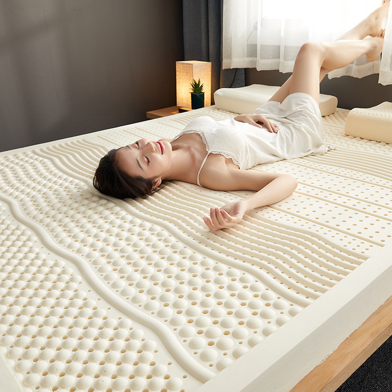 China manufacturer Natural organic latex foam topper for sale for bed  high density latex mattress