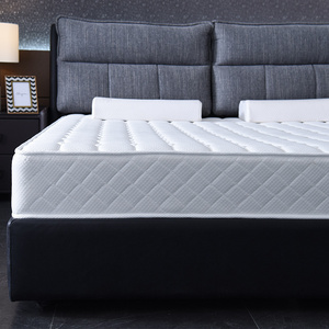 2024 Custom Sleeping pocket coil spring 180x200 mattress latex gel Memory foam bed queen king size roll up mattress in a box