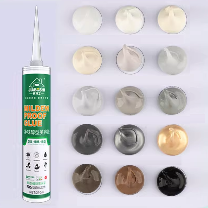 Silicone Sealant Acetoxy Adhesive Transparent Aquarium Glass Silicone Silicon Sealant Clear Glue