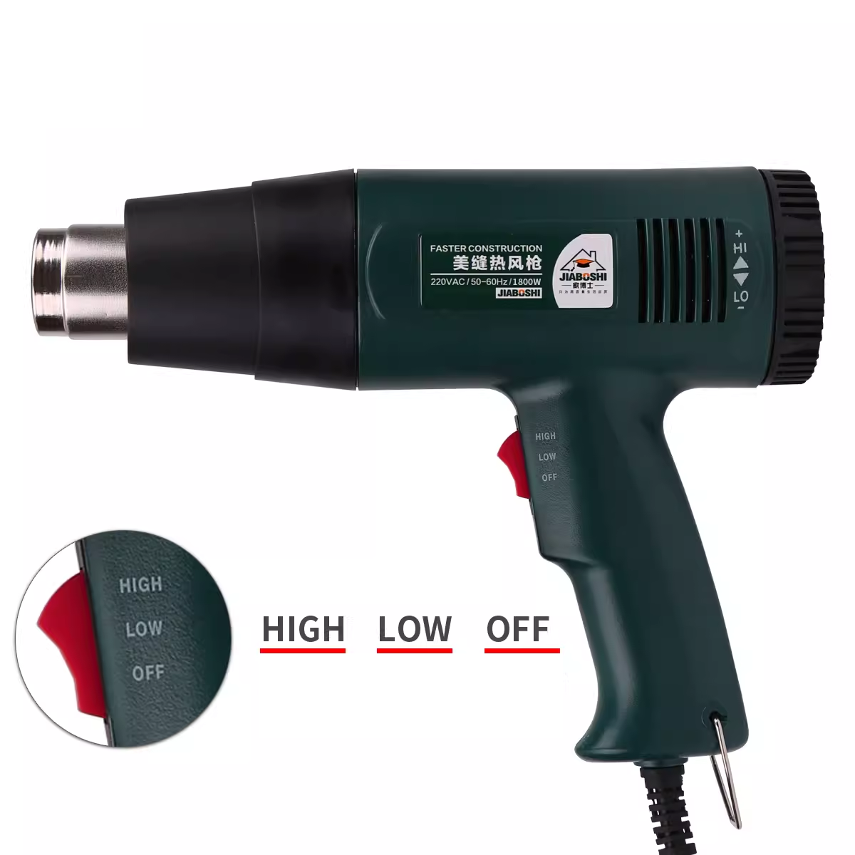 1800w High Performance Portable Series Heat Gun