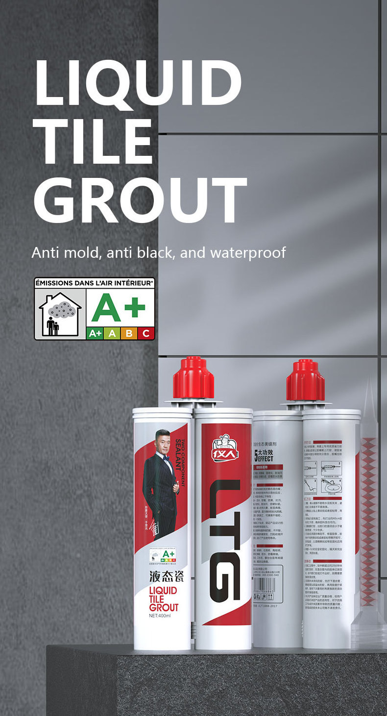 Hot Sales Tile Grout Waterproof Ceramic Tile Seam Grout Construction Building Glue Liquid Sealant