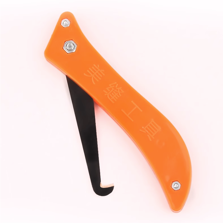 Hook Knife Serrated Blade Cement Tile Crevice Cleaning Foldable Serrated Seam Cleaning Knife