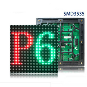 Floor Standing Electronic Display Screen P6 Outdoor Ultrasonic Smd Led Module