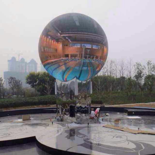 Full Color P4 Round Led Display 360 Degree Sphere Led Display