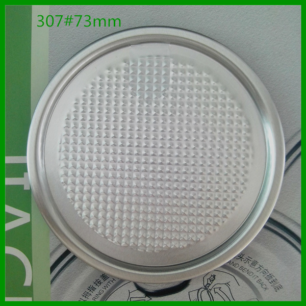 LOGO can be customized peel off easy open lids and aluminum Tinplate easy peel packing material