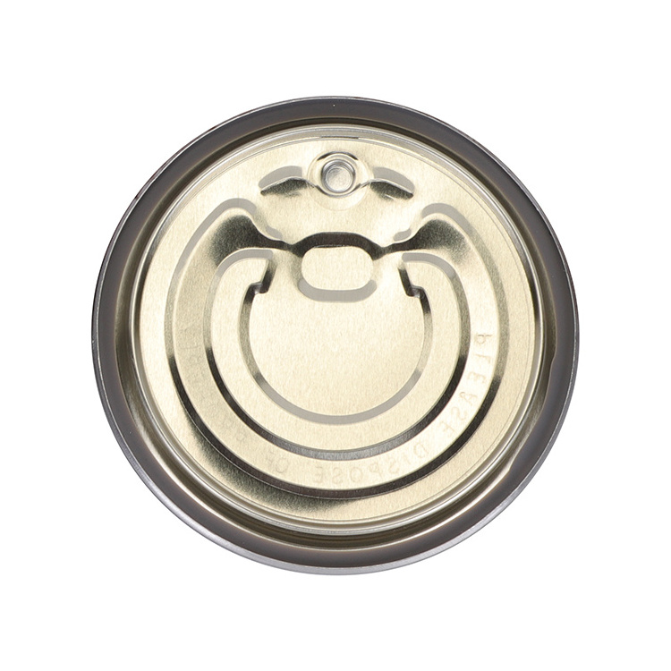 aluminum easy open can end can cap for paper canisters