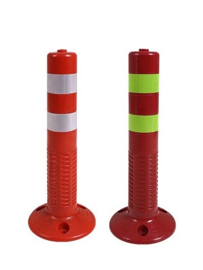 80cm/95cm plastic bollard warning post