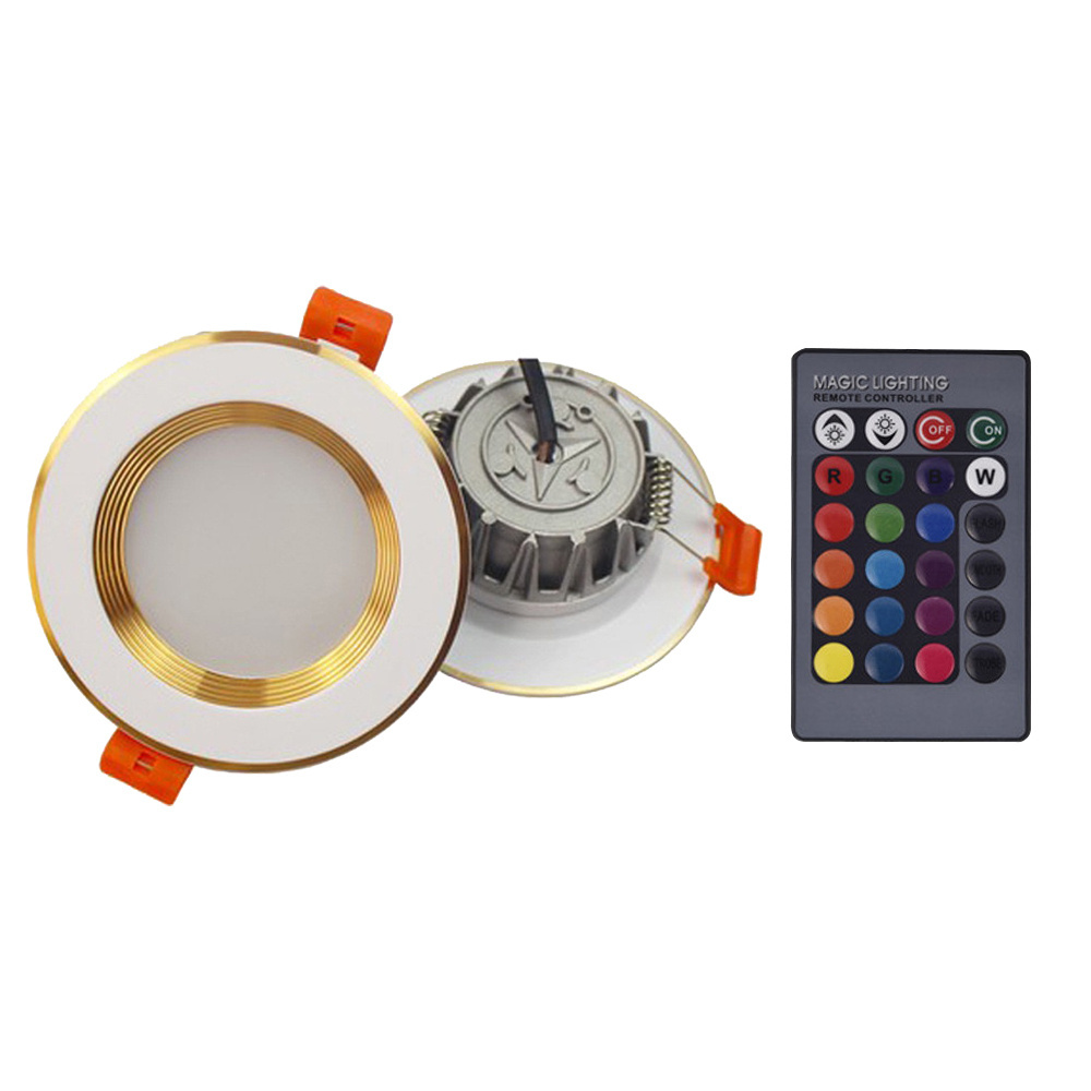 Round Rgb Wifi Cct Dmx 90mm Black Led Recessed Downlight Housing Free Shipping For Outdoor