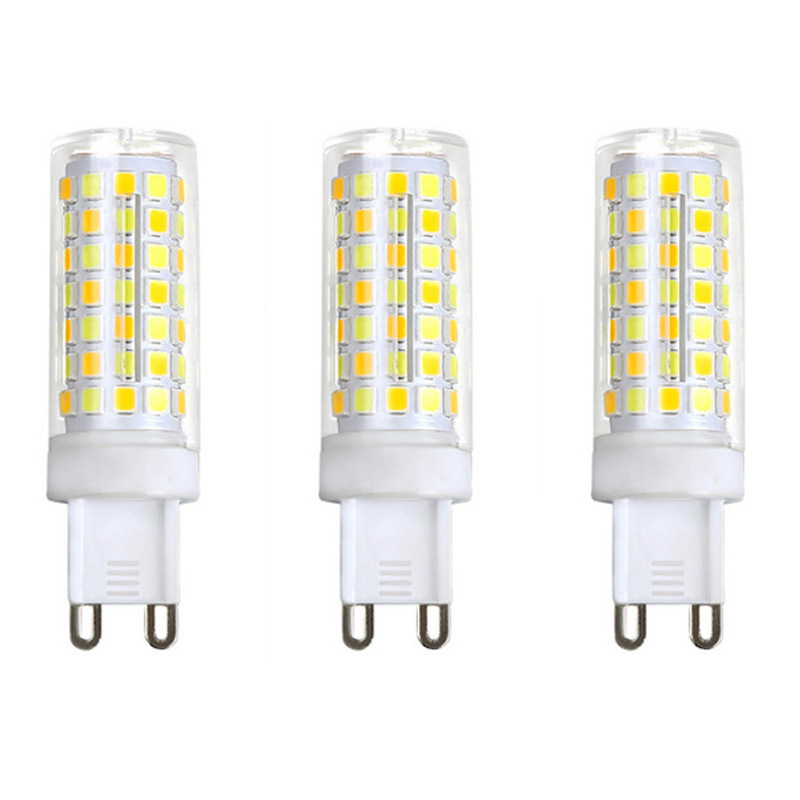 9 Watt Led Lamp Light Bulb E11 E14 G4 G9 Corn Led Fan 3 Bulbs Light Energy Saving Indoor Led Bulbs