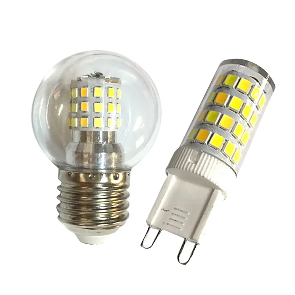 AC220V LED energy-saving light corn bulb E27 E14 white warm white dimming bulb