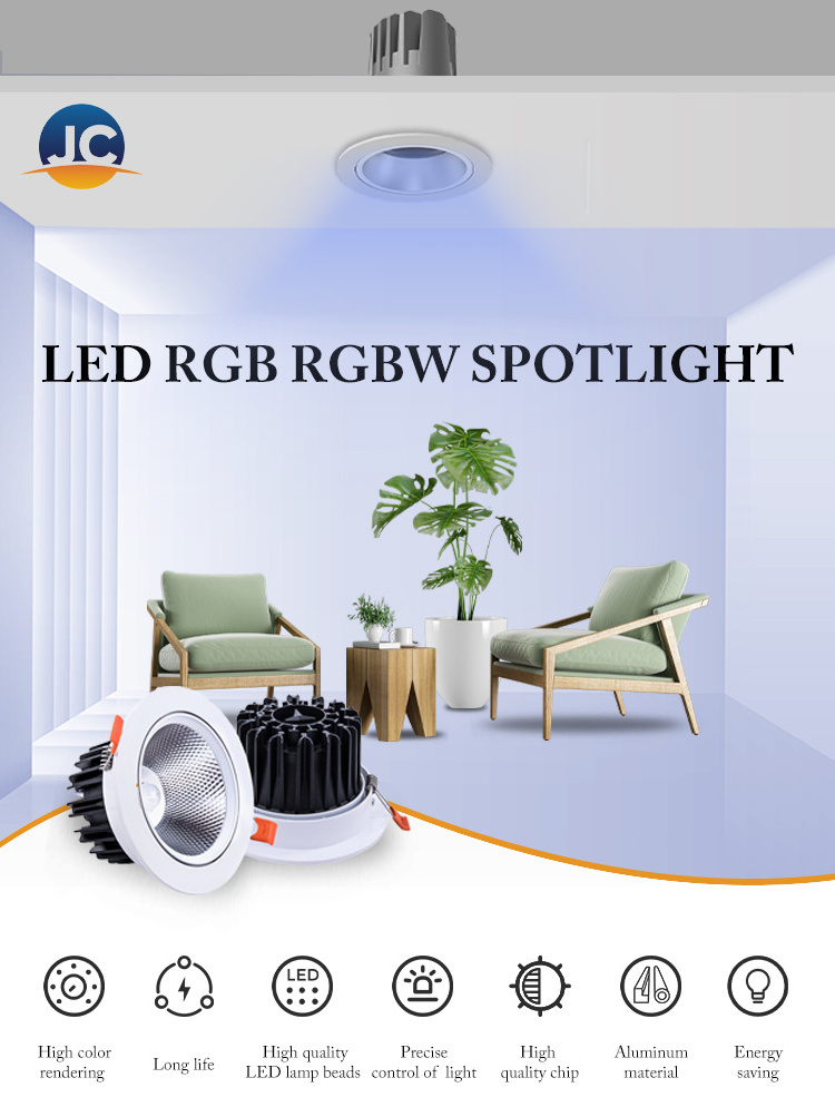 Etl Led Recessed Light 4 Inch Downlight Dimmable Mini Rgb Led Spotlight Showcase Of Led Recessed Spotlight