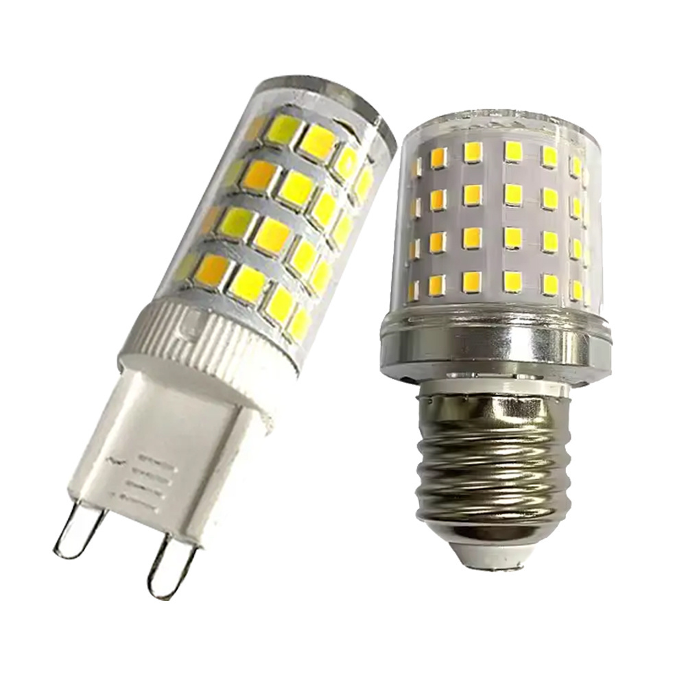 AC220V LED energy-saving light corn bulb E27 E14 white warm white dimming bulb