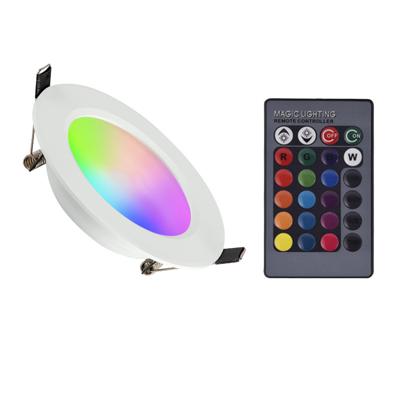 Rgb Spotlight Led Downlight Rgbw Tricolour Rgb Downlight 50w Rgb Led Downlight For Outdoor