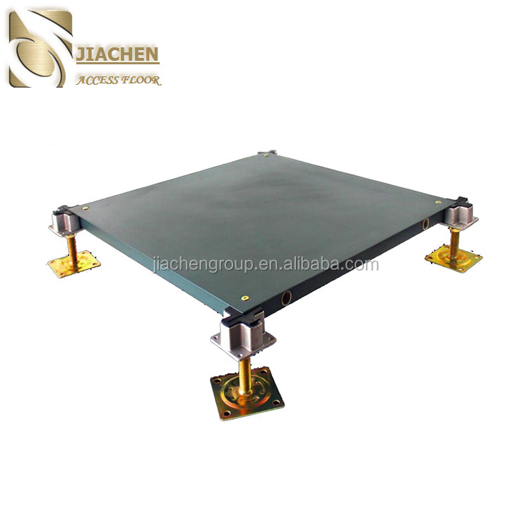 bare finish cement core raised access antistatic floor oa false floor