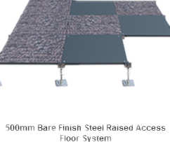 bare finish cement core raised access antistatic floor oa false floor