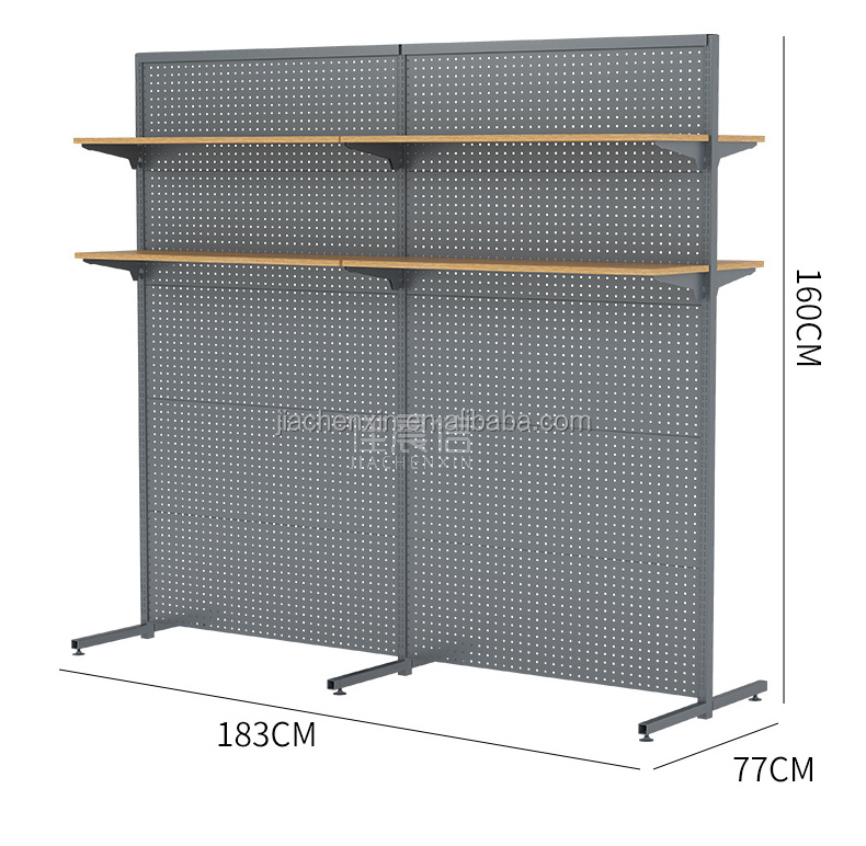 Commercial shelves above refrigerators Jiachenxin Supermarket convenience store multiple layer freezer shelves ice box racks