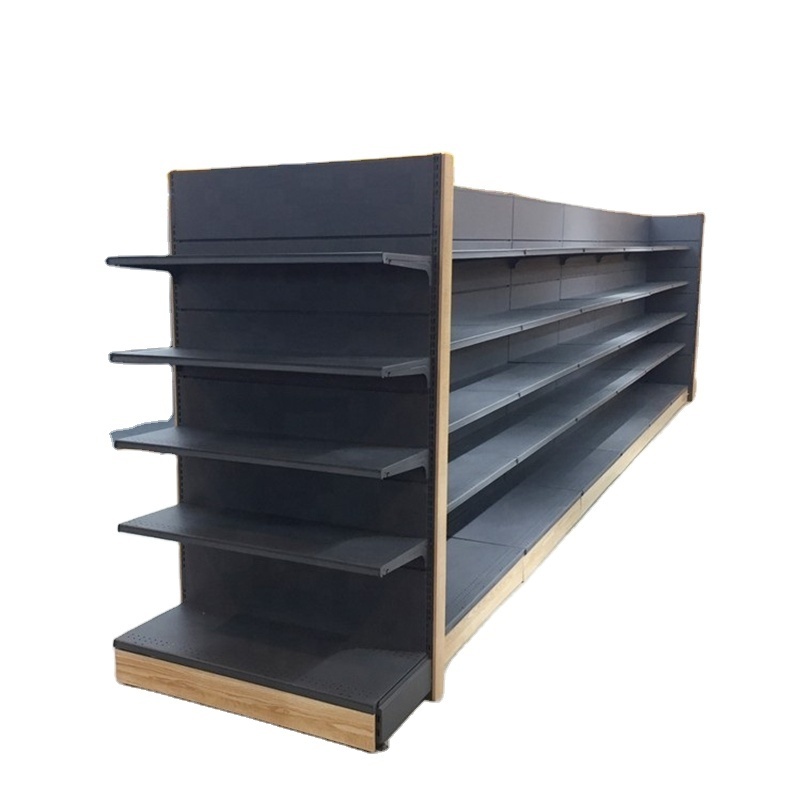 Jiachenxin heavy duty supermarket metallic shelves Store Display Racks gondola shelving OEM