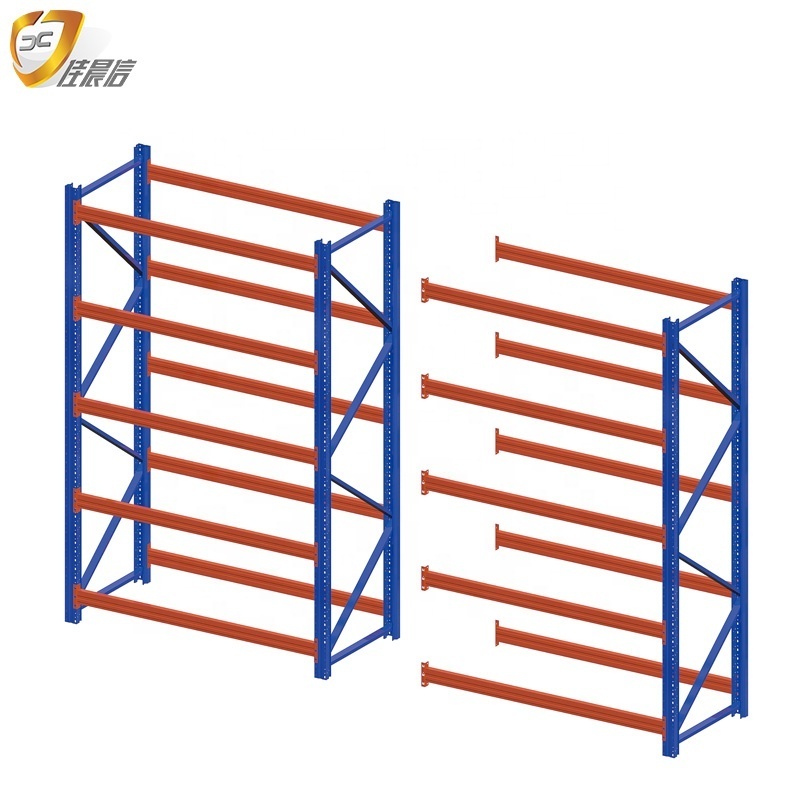 Heavy commercial gondola metal storage warehouse metallic storage shelf warehouse shelf