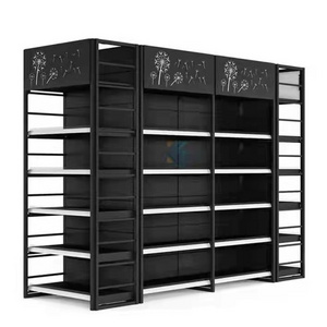 Supermarket retail display stand wall shelves gondola shelving  design for sale