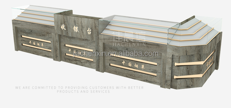 Factory Direct Sales Combination Cashier Retail Store Cigarette and Wine Cashier Wooden Assembly Kanto Cooking checkout Counter