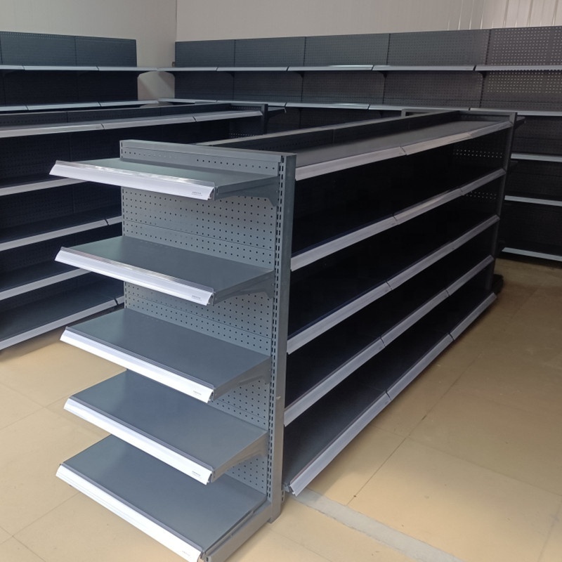 hot sales customized bread gandola shelves accessories with wire mesh for supermarket shelving display stand rack