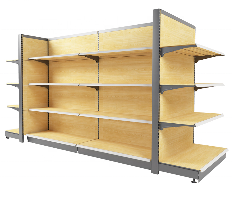 Jiachenxin heavy duty supermarket metallic shelves Store Display Racks gondola shelving OEM