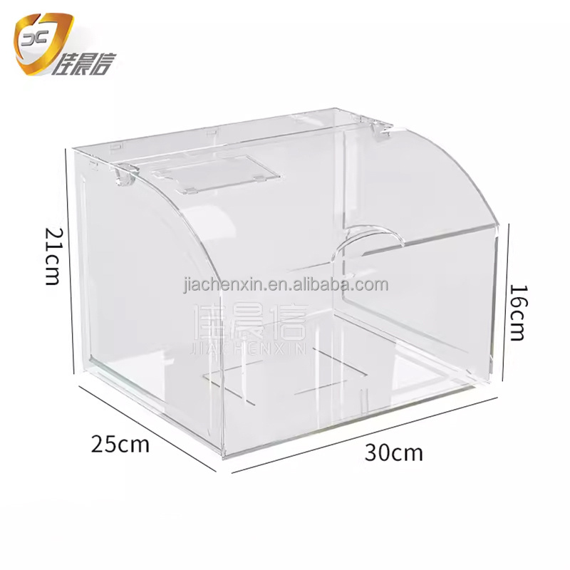 Supermarket bulk clear plastic storage acrylic dry gravity bulk food candy dispenser