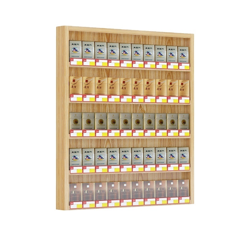 Low MOQ Strong Pushers Cigarette  Cigar Tobacco Cigarette Display Cabinet for retail store