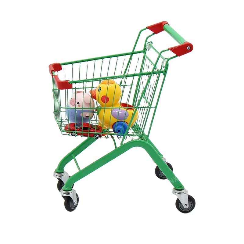 Fashion design trolley shopping carts trolley bag with chairs for supermarket