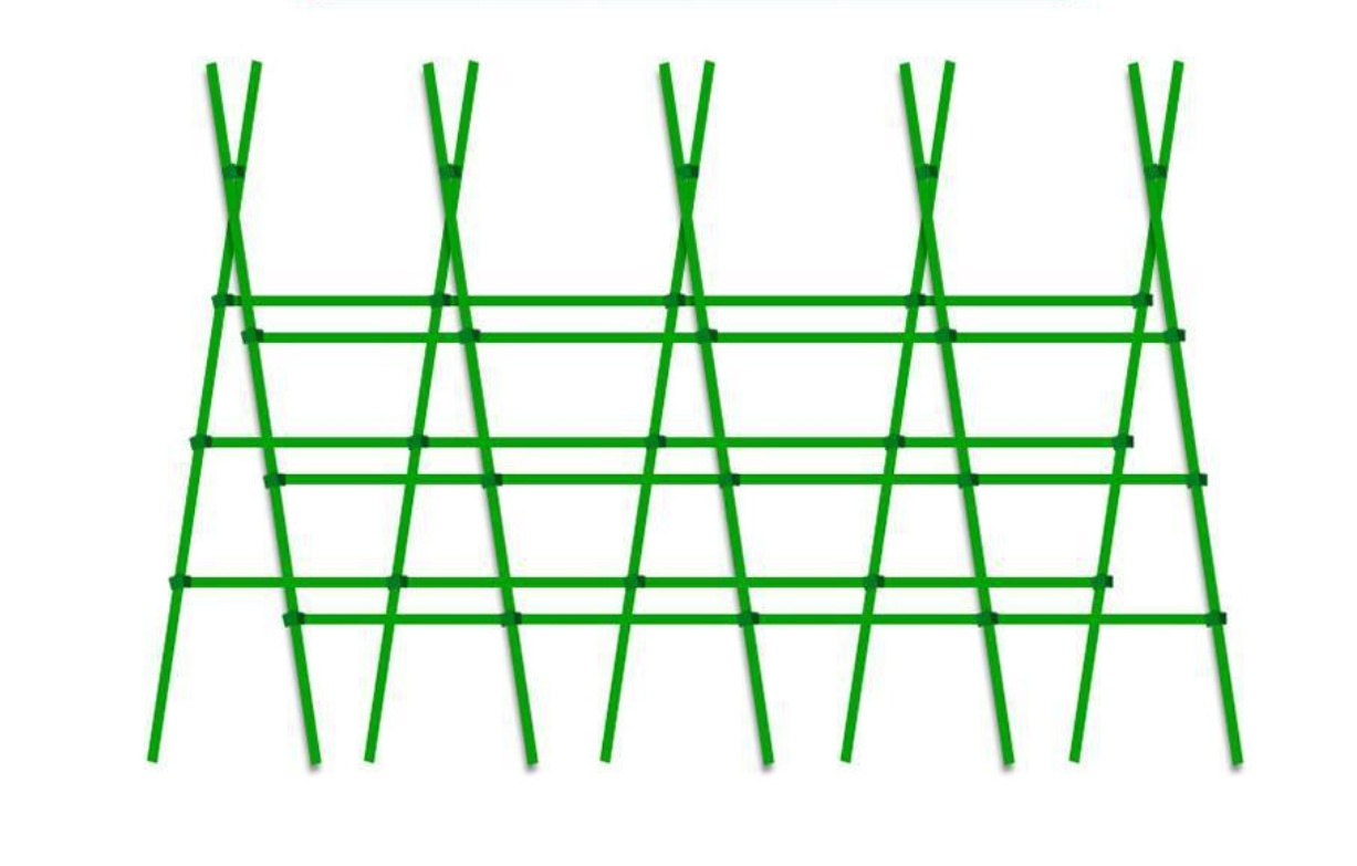 Sturdy Fiberglass Plant Sticks Stakes Supports