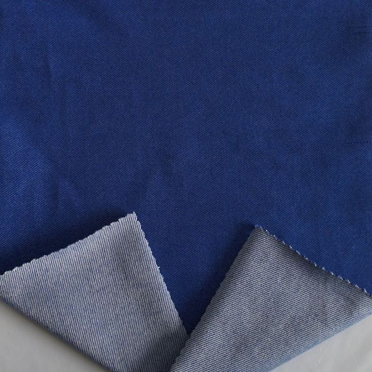 Wholesale high quality knitted twill cotton denim fabric for jeans