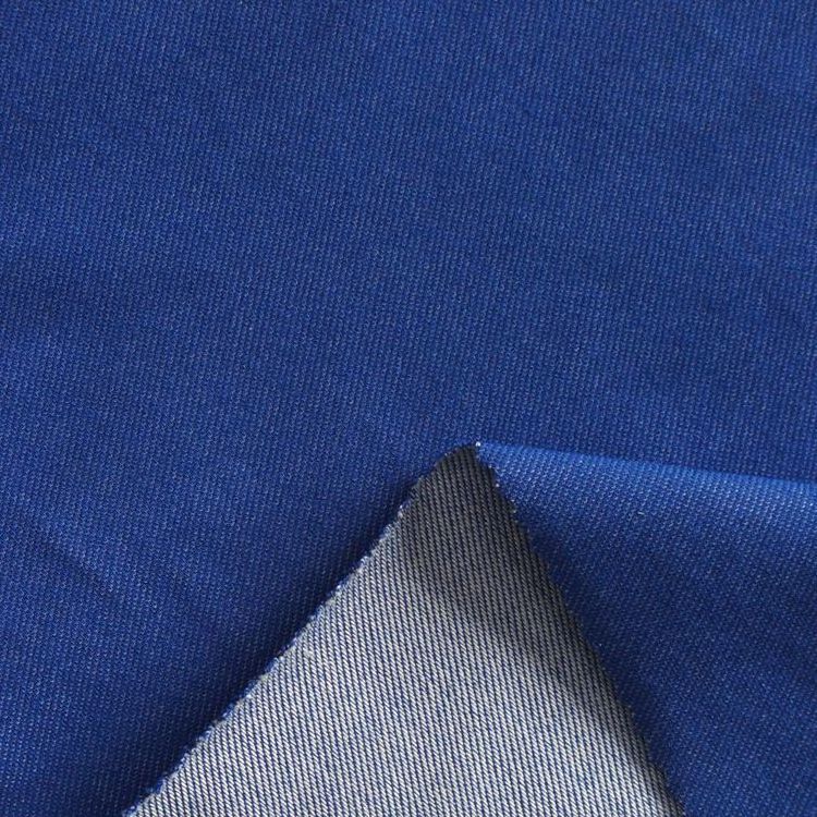 Wholesale high quality knitted twill cotton denim fabric for jeans